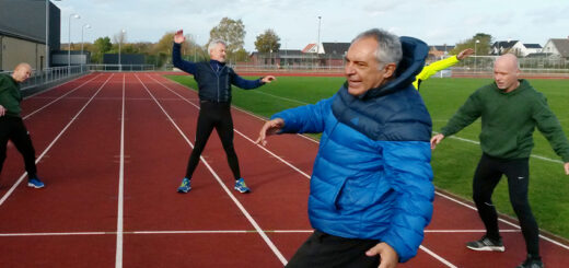 Løbekursus med Zlatko Zaharov i Idrætsparken i Nyborg
