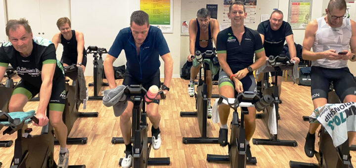Cykelspinning i Nyborg Triathlon Klub