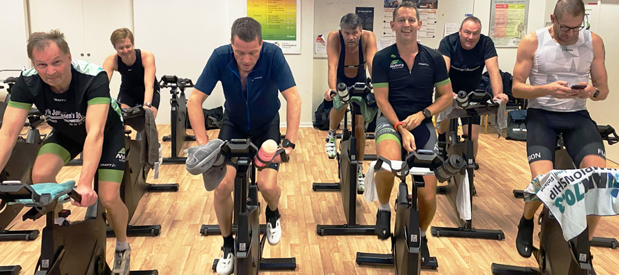 Cykelspinning i Nyborg Triathlon Klub