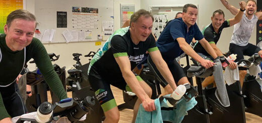 Spinning på række i Nyborg Triathlon Klub
