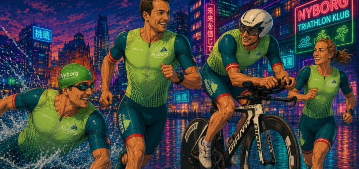 Klubtøj Nyborg Triathlon Klub - redesign 2026
