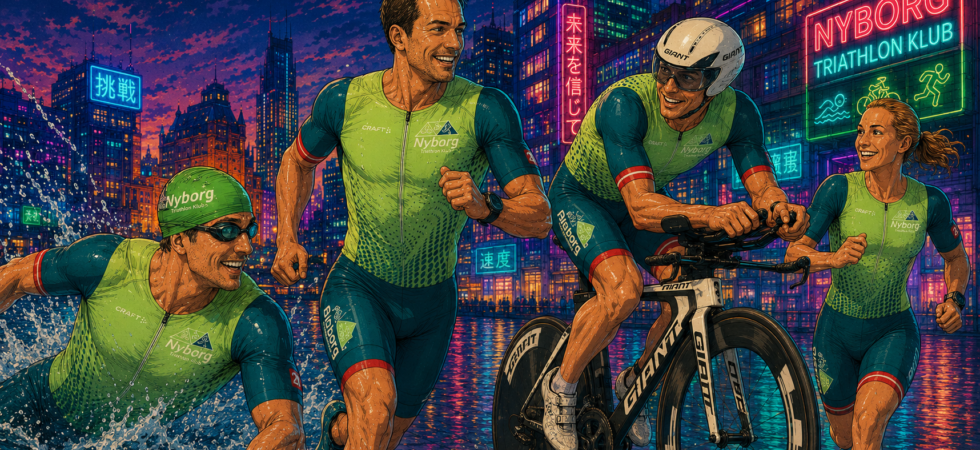 Klubtøj Nyborg Triathlon Klub - redesign 2026