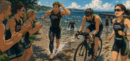 Atleter fra Nyborg Triathlon Klub