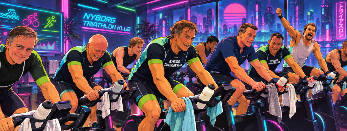 Indoor bike i Nyborg Triathlon Klub